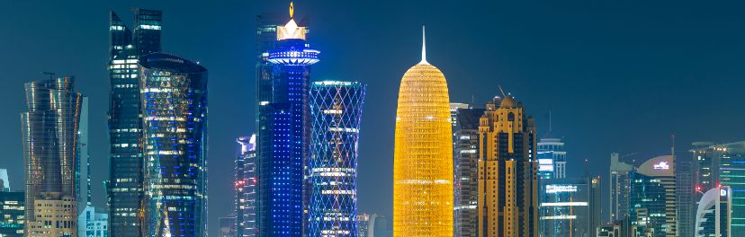 Doha, Qatar Skyline